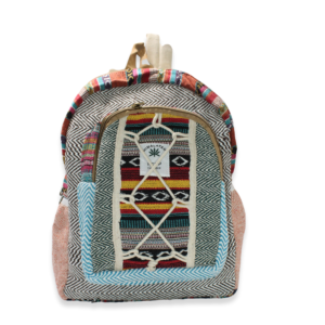 Gau Sudh Himalayan Hemp Laptop Bag Backpack/School & Traveler Bag 5 L Backpack (Multicolor)